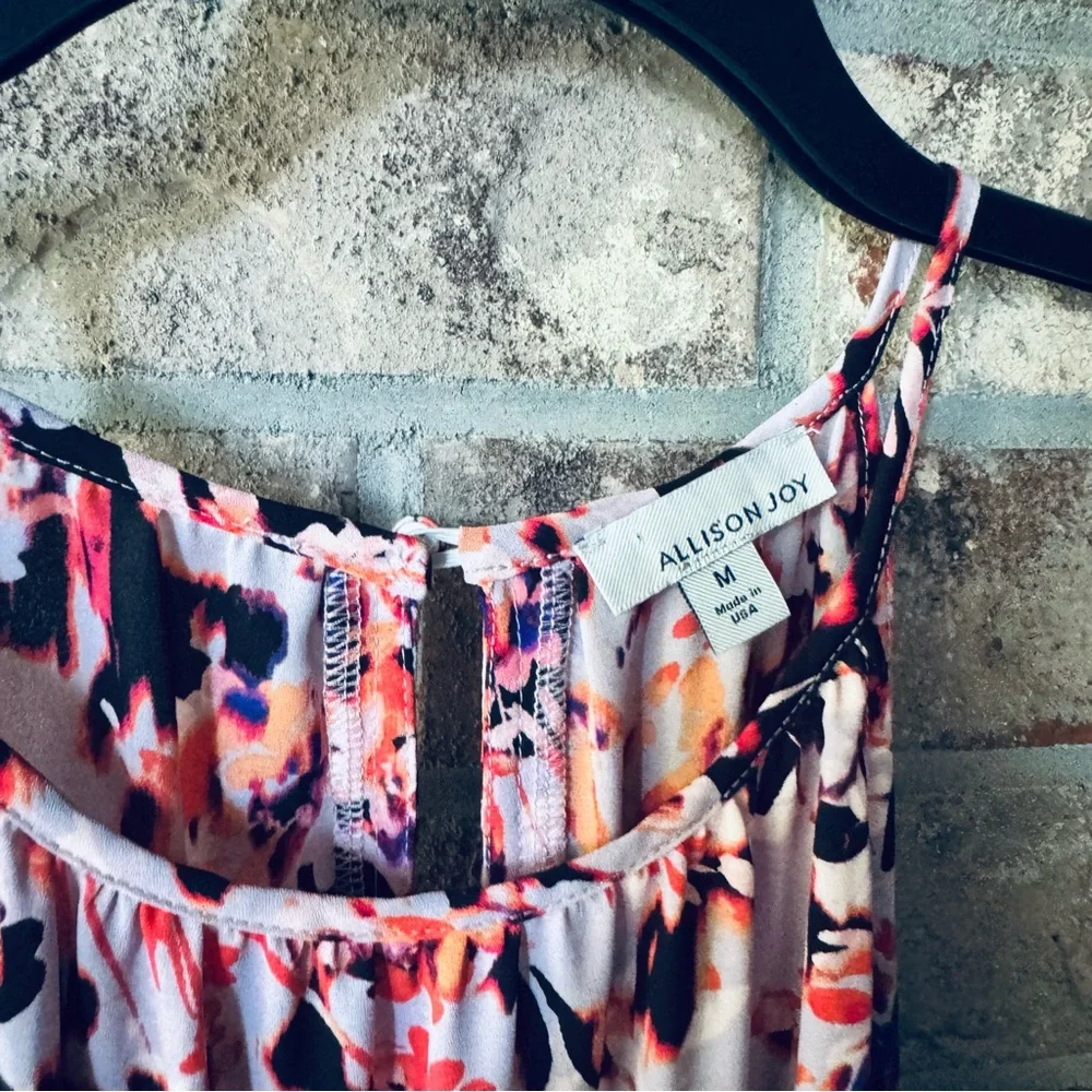 Allison Joy Evereve Floral Bloused Dress - Picture 5 of 9